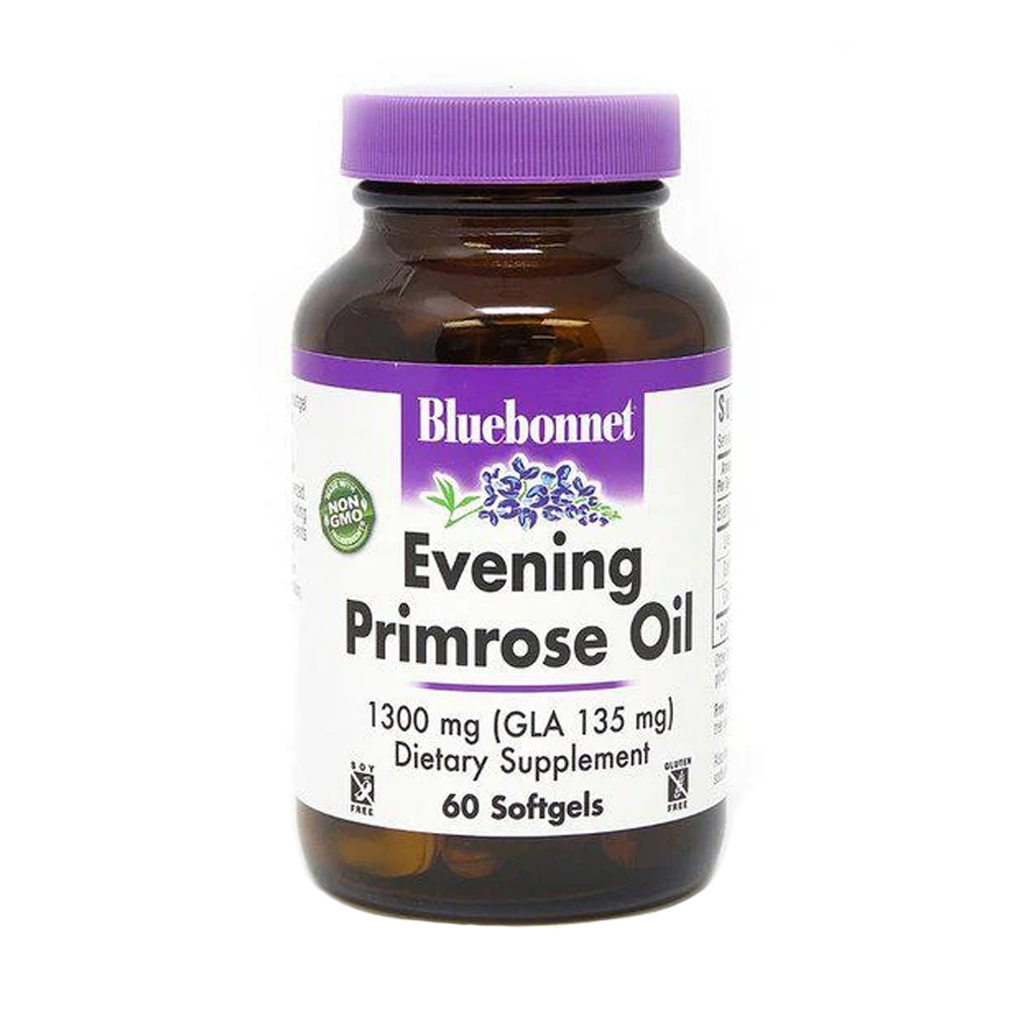 Олія примули вечірньої Bluebonnet Nutrition Evening Primrose Oil 1300 мг, 60 капсул